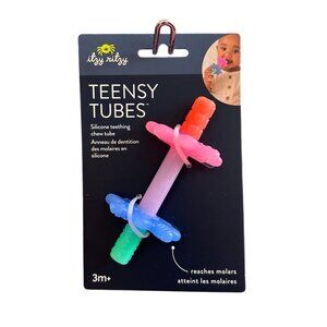 Brand new Teensy Tube™ Teether - Pink Rainbow 3M+